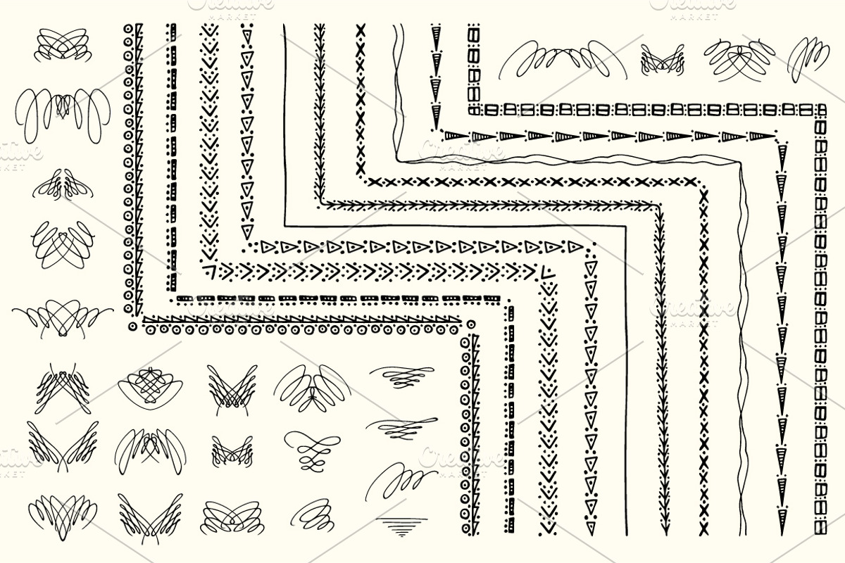 450+ hand drawn desserts and coffee, a Decorative Illustration by pixelwerk (Photo 6 of 8)