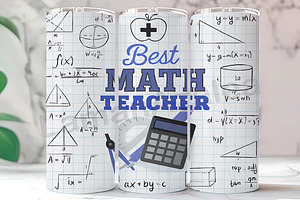 Teacher Math Appreciation Tumbler, an Arts & Entertainment Photo by LamanAzalea
