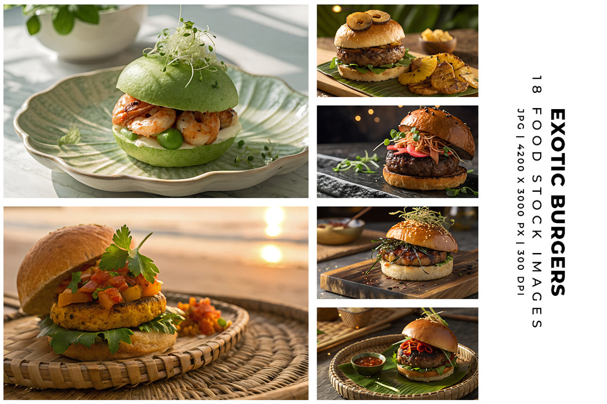 Exotic Burgers, a Food & Drink Photo by Digital Art Creations (Photo 3 of 4)