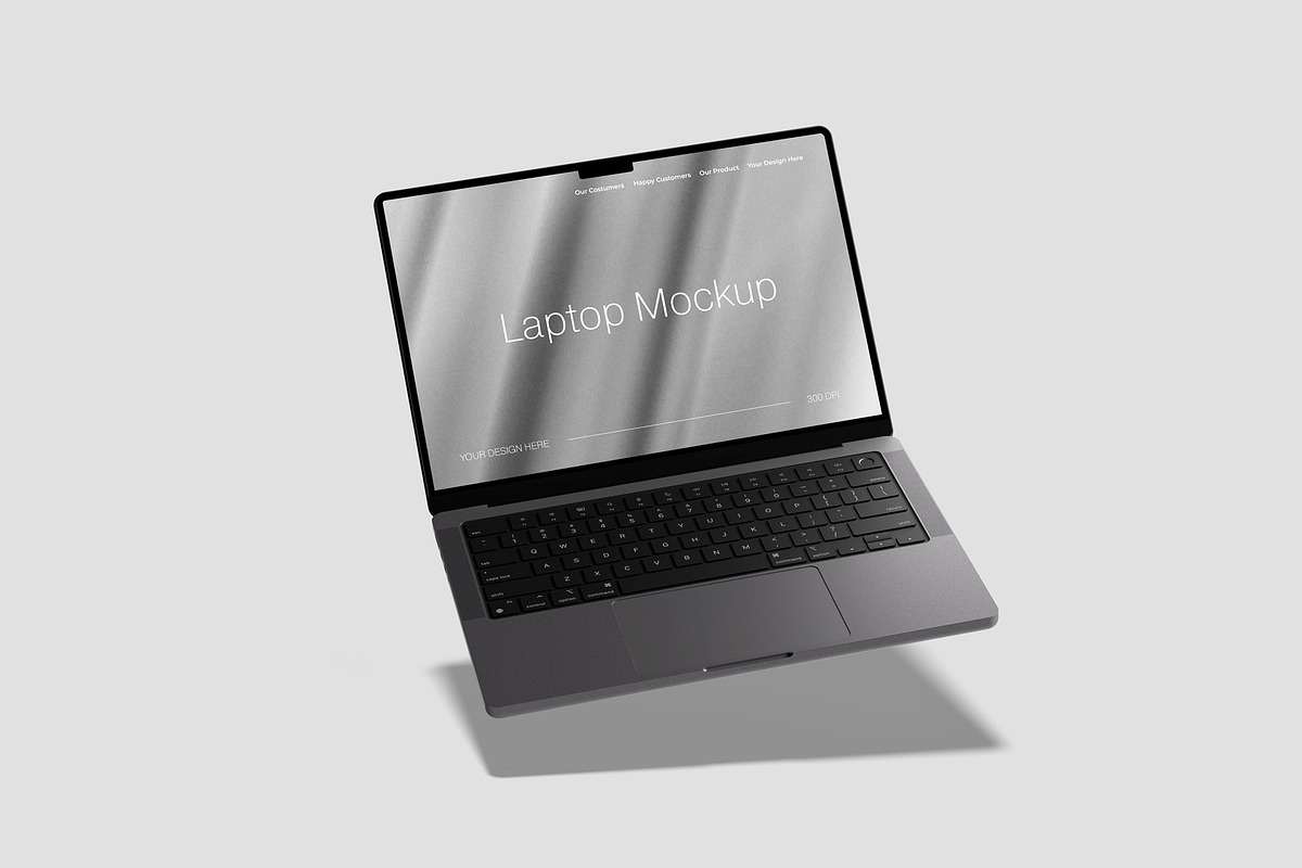 Laptop Mockup, a Mac Mockup by Lxadesign (Photo 9 of 9)