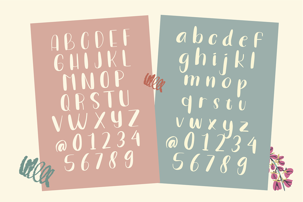 Freshflower - Handwritten Font, a Handwritten Font by Berdansabersama (Photo 2 of 8)