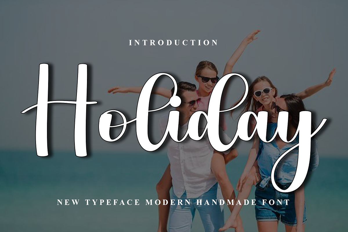 Holiday, a Handwritten Font by FreshTypeINK (Photo 1 of 8)