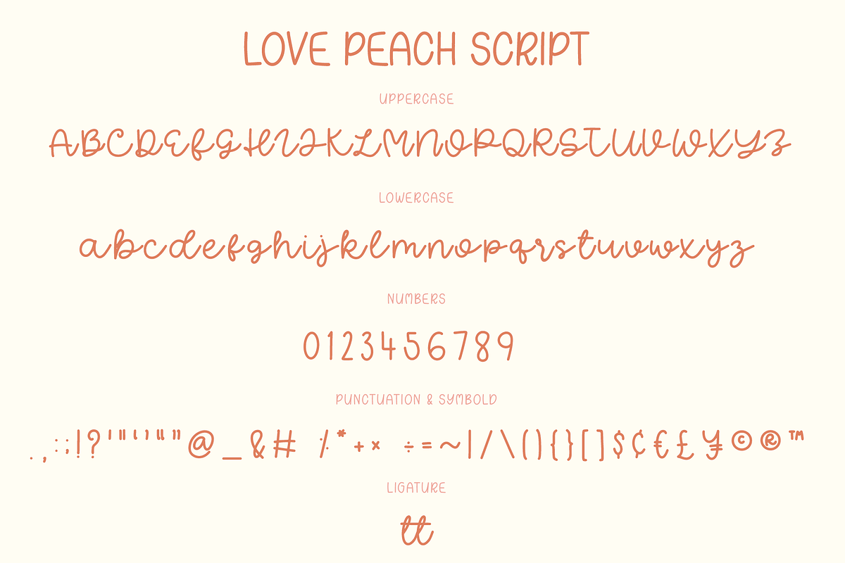 LOVE PEACH LOVELY DUO FONT, a Font by Kanink Studio (Photo 7 of 9)
