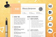 UI/UX Designer / User Interface CV, a Resume Template by ResumeInventor (Thumbnail 1 of 7)