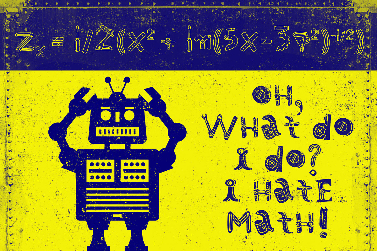 Robotikka Typeface preview 6