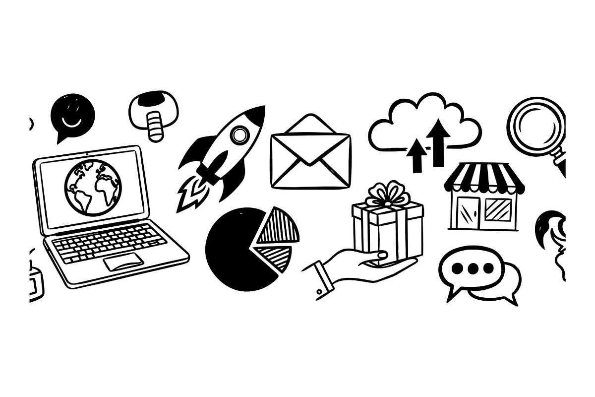 Business Icon SVG Collection, an Illustration by designvectx (Photo 2 of 3)