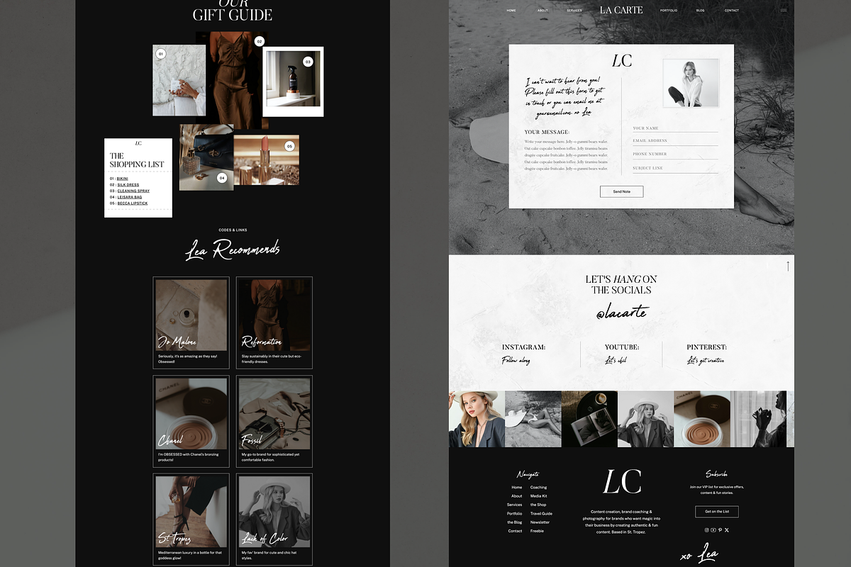 Editorial Showit Website Template, a Websites & App Template by pageparadise (Photo 5 of 10)