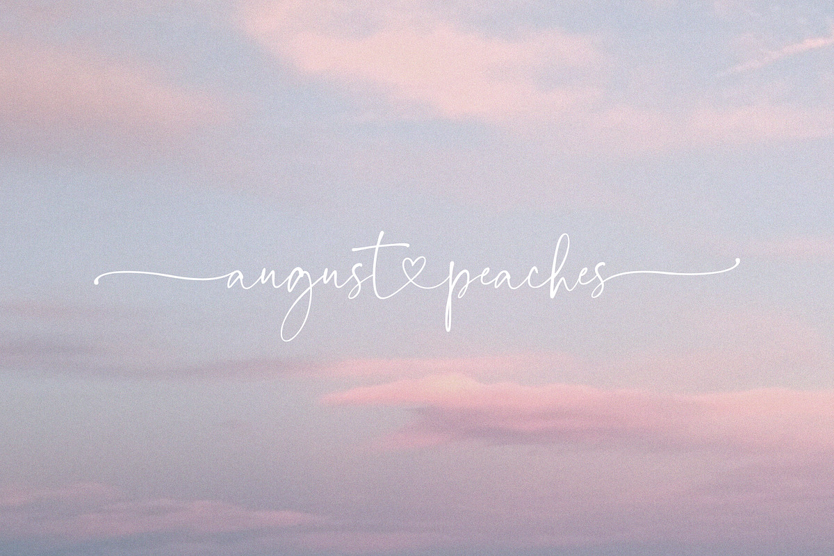 Palm Honey // Modern Lovely Script, a Handwritten Font by PeachCreme (Photo 10 of 11)