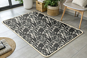 Charcoal Jungle Foliage Patterns, a Pattern Graphic by one-touch (Thumbnail 6 of 9)