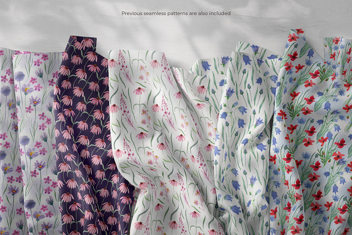 Wildflower Watercolor Collection, a Decorative Illustration by Anna Druzhkova (Photo 10 of 23)
