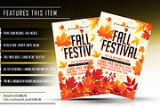 Fall Festival Flyer - PSD Template, a Flyer Template by designblends@gmail.com (Thumbnail 2 of 2)