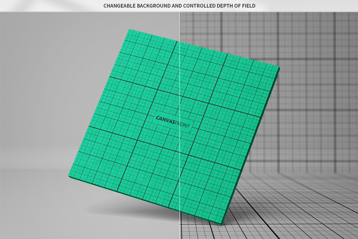 Square Canvas Mock-Up, a Pens & Pencil Mockup by MassDream (Photo 8 of 9)