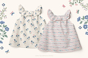 Cottagecore pattern background, a Pattern Graphic by Cozy pattern shop (Thumbnail 9 of 10)