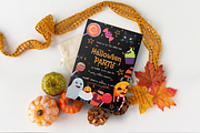 Editable Halloween Invitation Black, an Invitation Template by ForeverPrint (Thumbnail 5 of 7)