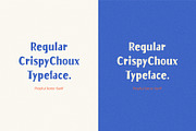 Crispy Choux, Playful Display Font., a Sans Serif Font by Kaikhia (Thumbnail 7 of 8)