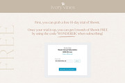 Neutral Showit Instagram Link in Bio, a Landing Page Template by Wonderlik Webdesign (Thumbnail 6 of 6)