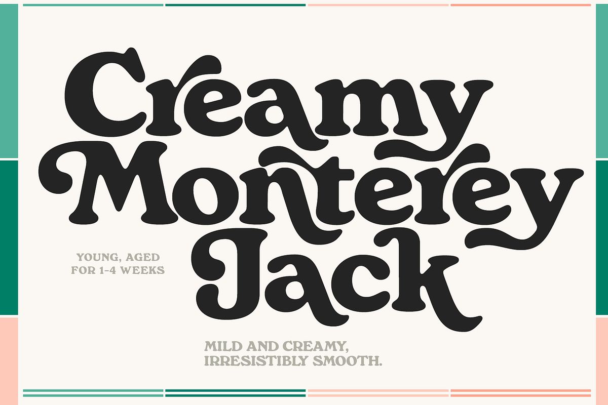 Monstera - Delicious Retro Serif, a Serif Font by Fenotype (Photo 2 of 13)