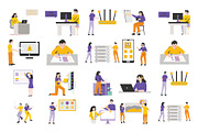 50 Premium IT Illustrations Pack, an Illustration by Vector Portal (Thumbnail 4 of 5)