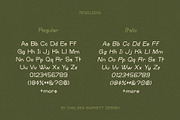 Rewilding, a Sans Serif Font by Chelsea Burkett (Thumbnail 5 of 8)