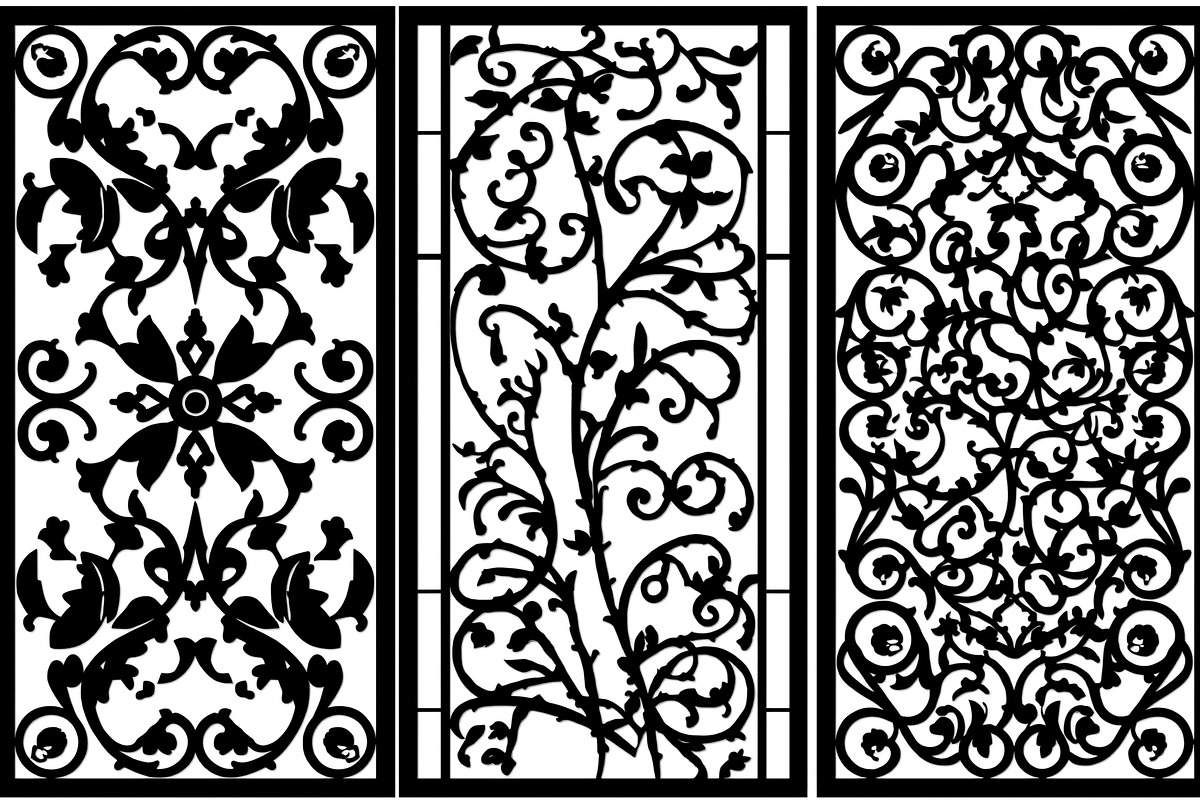 Ornamental Laser Cut Design Pack, an Illustration by Gfx_Store (Photo 19 of 21)