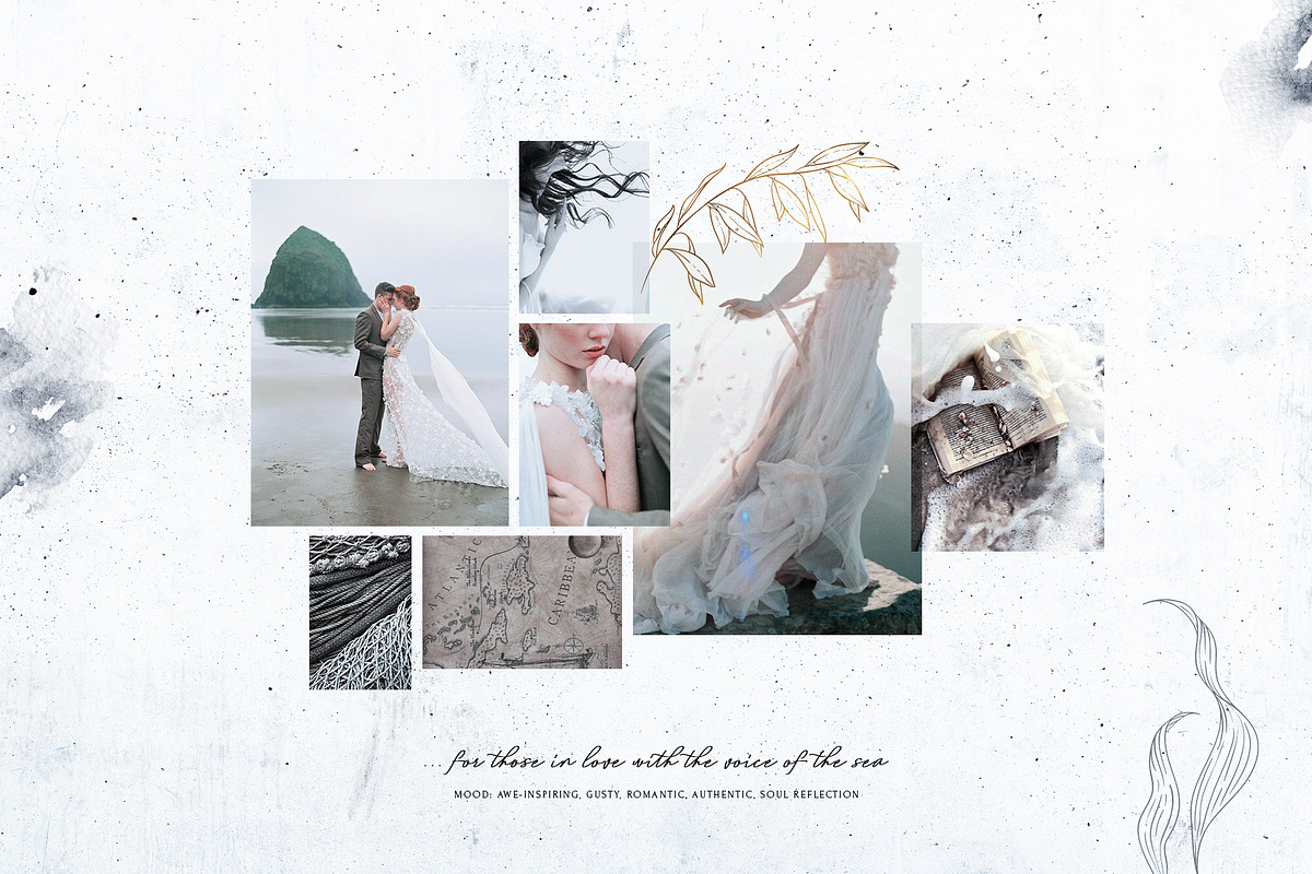 Mellifluous. Sea & Floral Graphics, a Texture Illustration by NiKO (Photo 2 of 20)