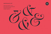 Delirian Script & Ornaments, a Script Font by Andrey Sharonov (Thumbnail 5 of 16)