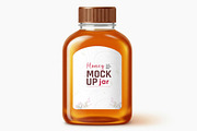 Honey Jar Mockup Template, a Product Mockup by graphypix (Thumbnail 1 of 4)