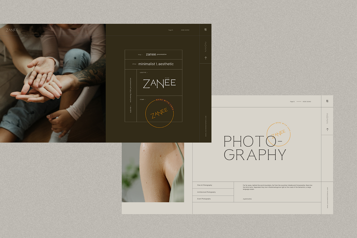 Zanee Presentation Template, a Presentation Template by Angkalimabelas (Photo 2 of 7)