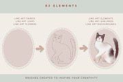 Procreate The Nature Spirits Toolkit, a Brush Add-On by Rosangela Curti (Thumbnail 2 of 14)