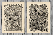 Evil skulls. Part 3, a Background Graphic by Samiramay (Thumbnail 2 of 6)