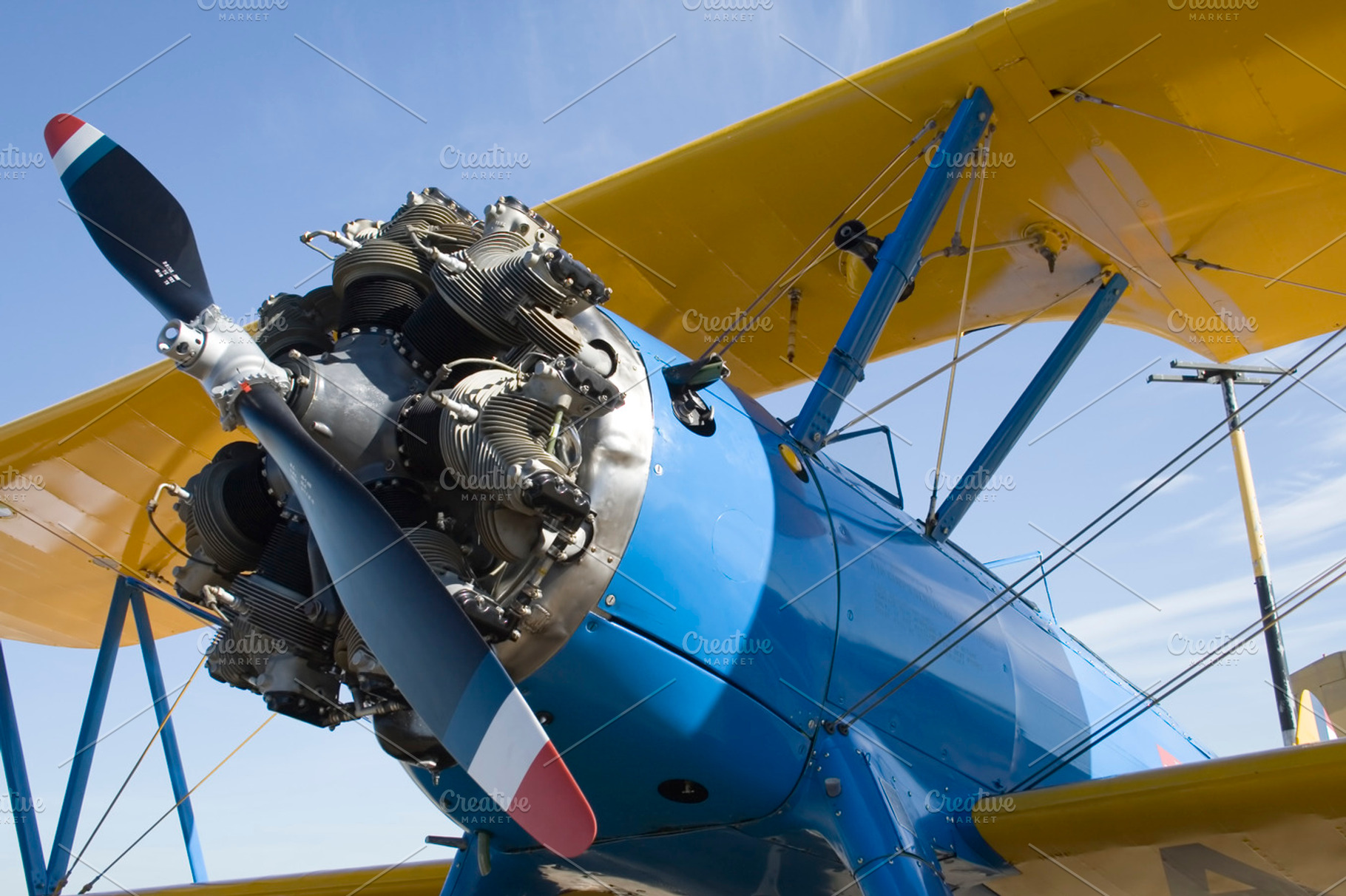 Old airplane containing aerial, aircraft, and airplane, a Transportation Photo by De todo un poco