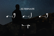 Sadnight | Script Font, a Handwritten Font by Scratchones (Thumbnail 8 of 9)