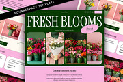 Luxury Florist Squarespace Template, a Squarespace Template by Template Twist Shop (Thumbnail 1 of 10)