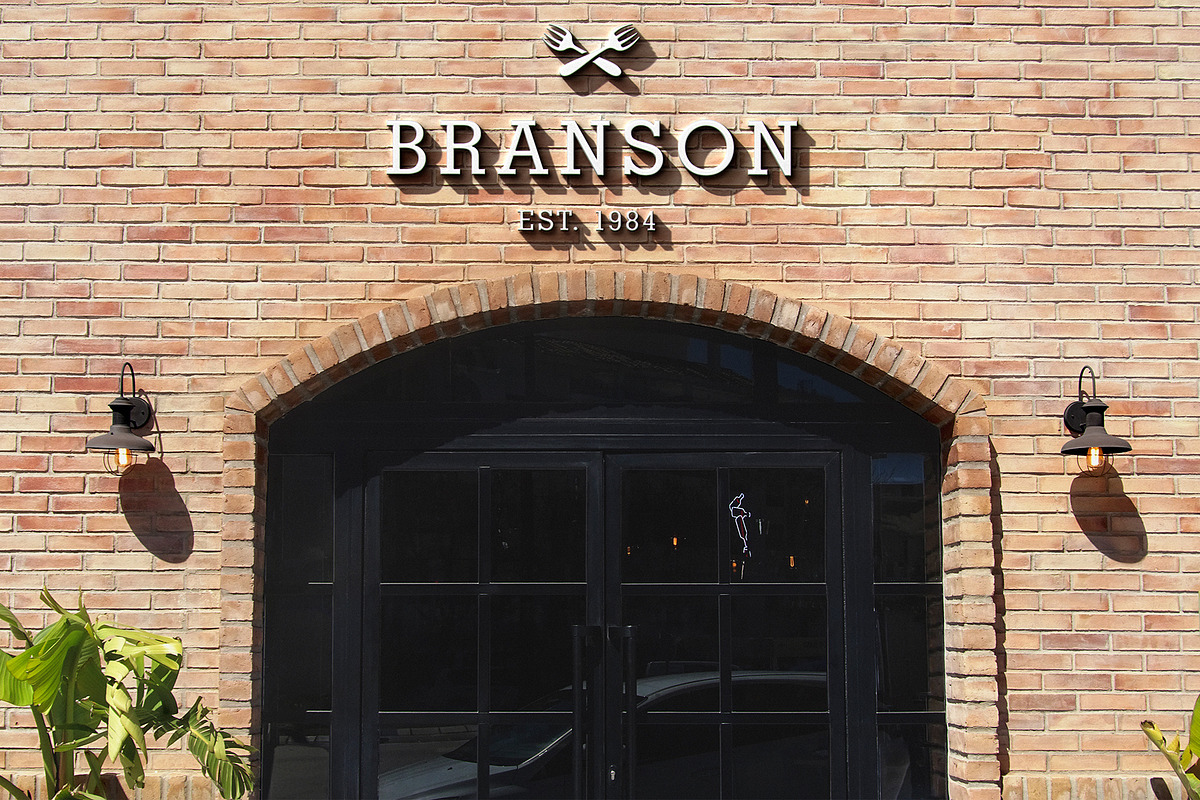 Logo Mockup 3D Sign Brick Wall, a Product Mockup by Asylab (Photo 2 of 5)