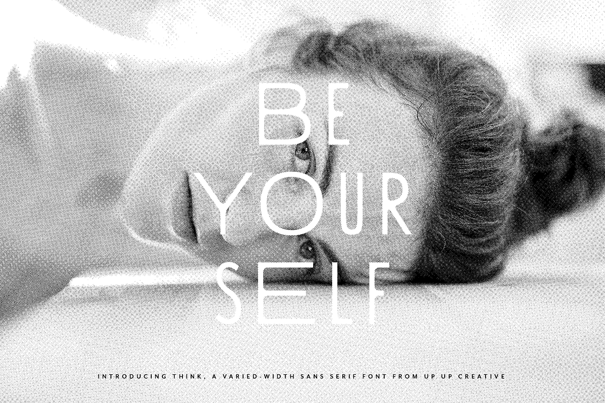 Think Sans Serif Font Family, a Sans Serif Font by Up Up Creative (Photo 2 of 13)