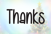 Rainbow Christmas | Script Font, a Script Font by Scratchones (Thumbnail 8 of 8)