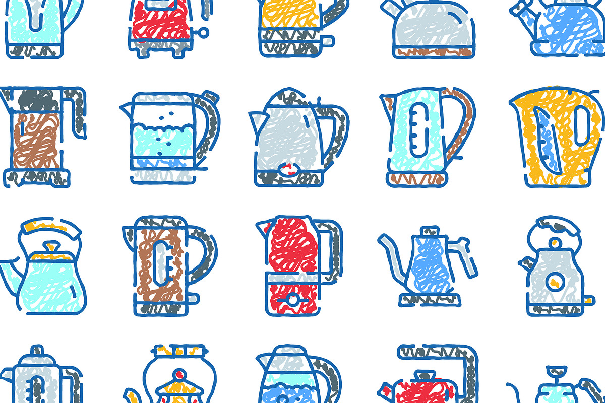 Kettle appliance collection for, an Object Graphic by pikepicture (Photo 3 of 3)