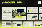 Agriculture Technology Presentation, a Presentation Template by Annora Studio (Thumbnail 1 of 7)