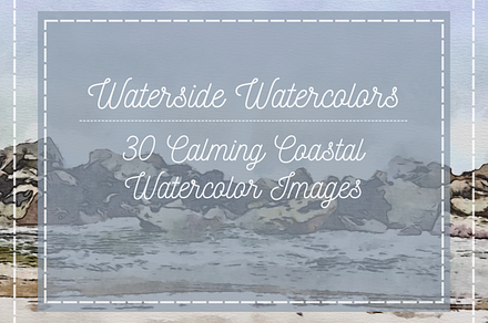 Waterside Watercolors, a Nature Photo by Wild Wanderer Photography