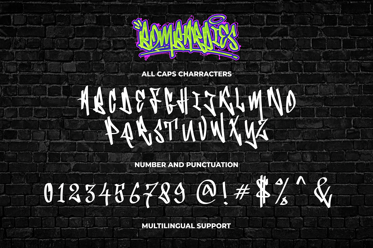 Bombardies, a Blackletter Font by figuree studio (Photo 8 of 10)