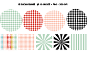 Groovy Retro Christmas Clipart Set, a Graphic by Murphy & Frank (Thumbnail 9 of 10)