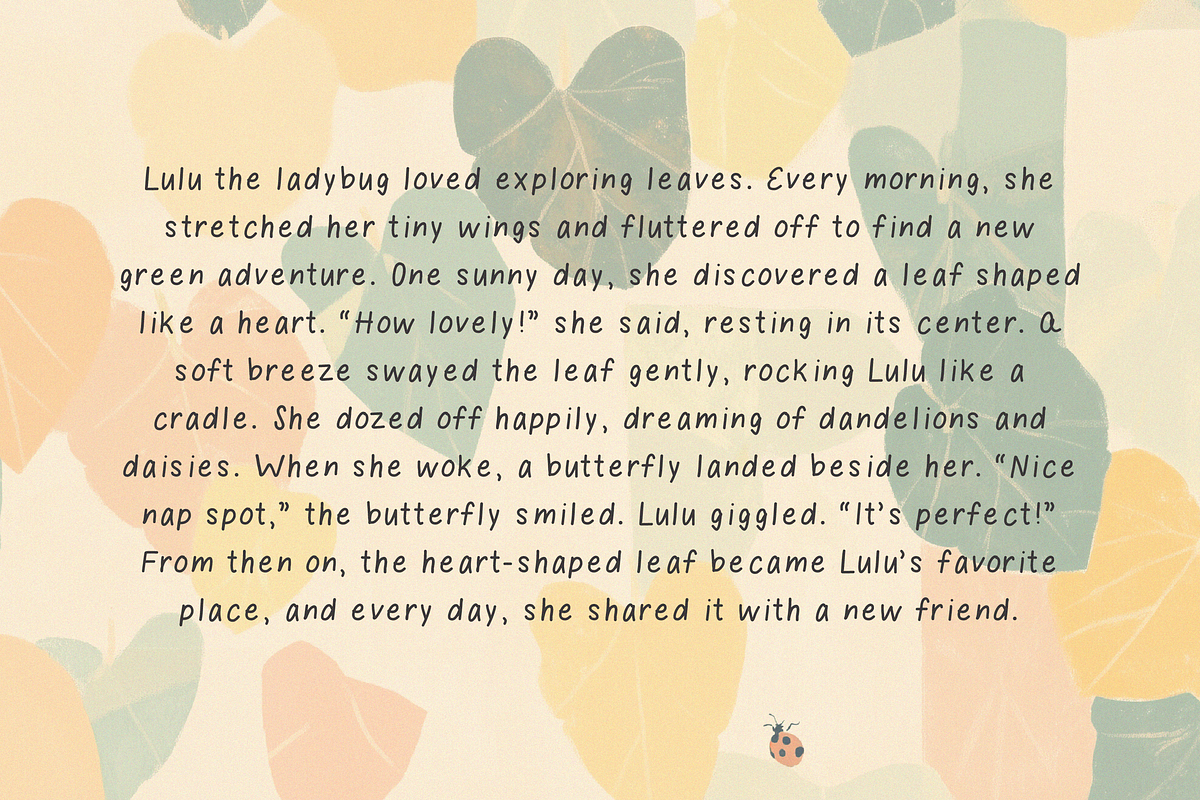 Ladybug Font, a Font by Design by Laney (Photo 7 of 16)