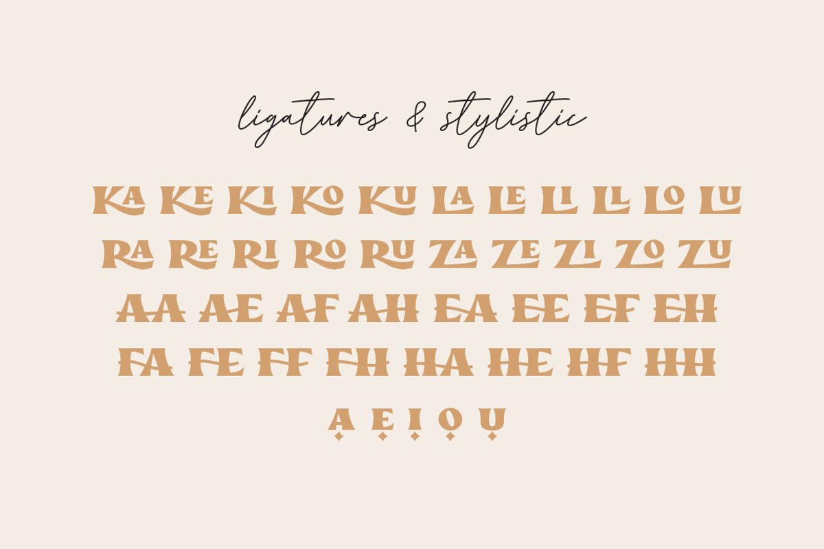 Paris Signature - Luxury Font Duo, a Serif Font by Typebae (Photo 8 of 11)