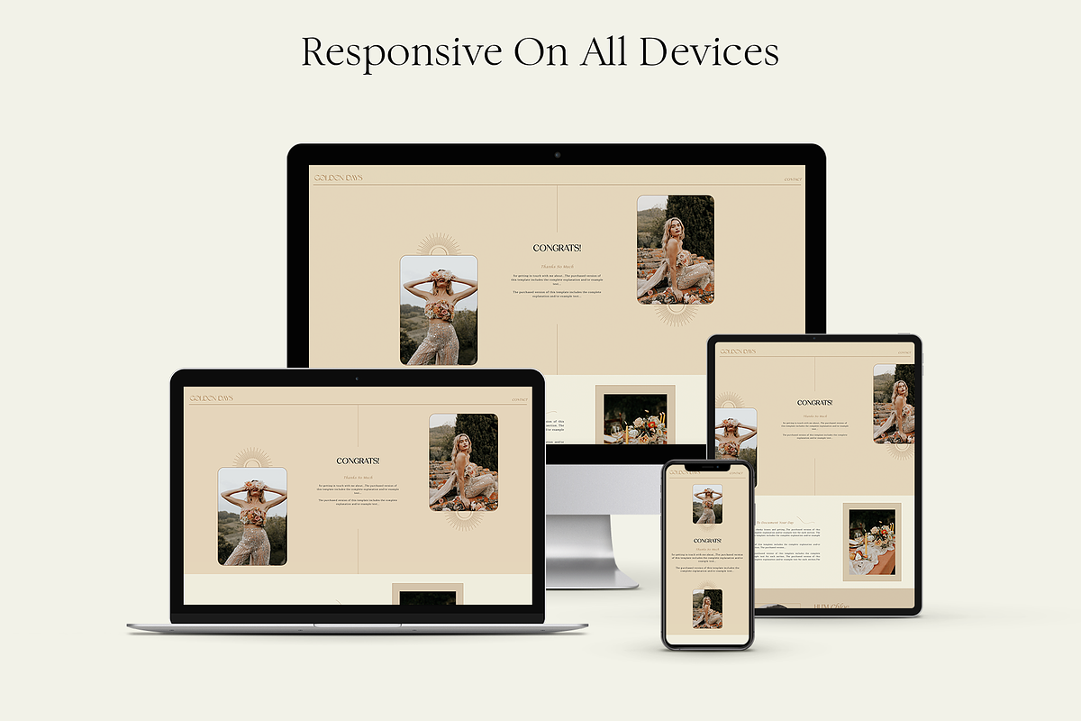 Elegant | Photo Price Guide Webpage, a Websites & App Template by Studio Leelou (Photo 4 of 8)