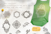 Lotus Man Set. 31 elements, an Illustration by anvinoart (Thumbnail 4 of 16)