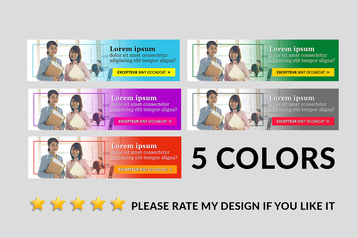 Web Banner Ads, a Templates & Theme by Malst (Photo 2 of 7)