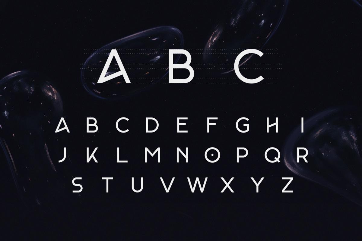 Monad Typeface preview 2