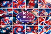 4TH OF JULY Background, a Background Graphic by Forhadx5 (Thumbnail 1 of 8)