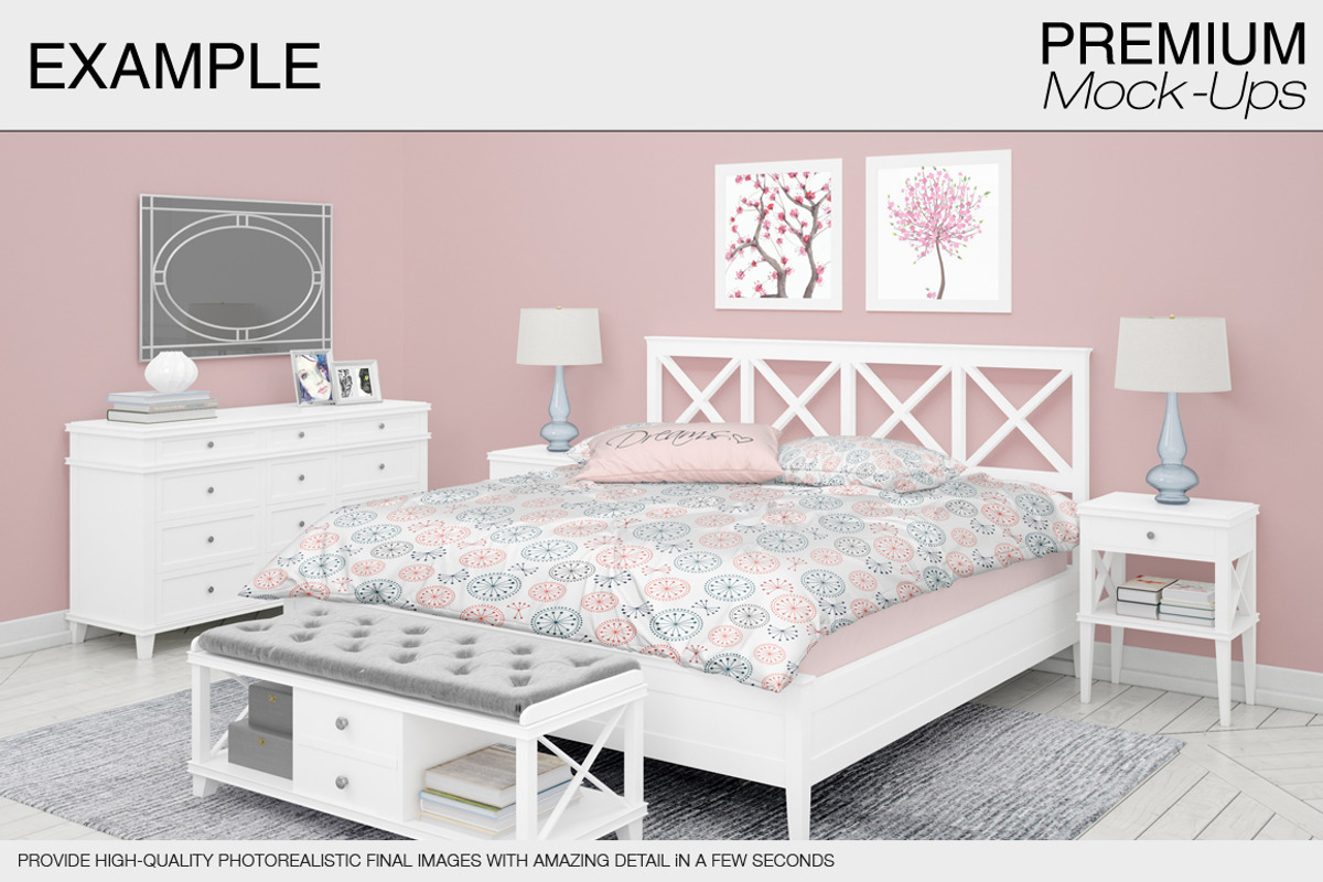 Bedding Mockups, a Product Mockup by mock-ups (Photo 11 of 12)