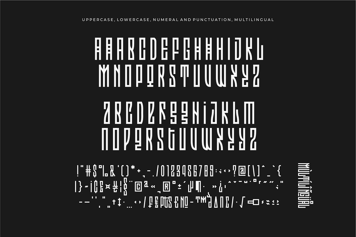 Arcoqeh - Tall Modern Font, a Sans Serif Font by suhadidesign (Photo 9 of 13)